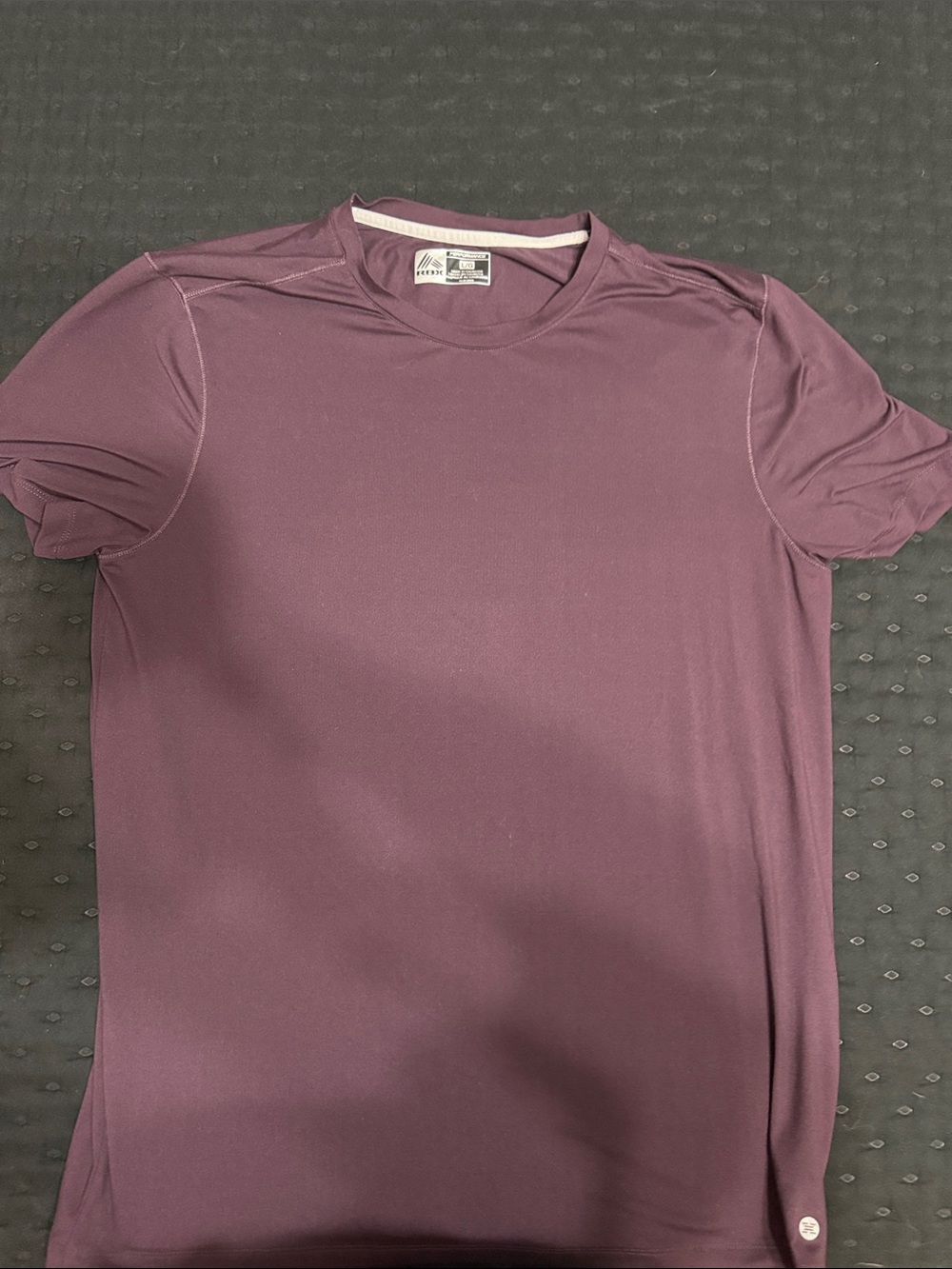 RBX Men's Short Sleeve Crew Tee in Plum